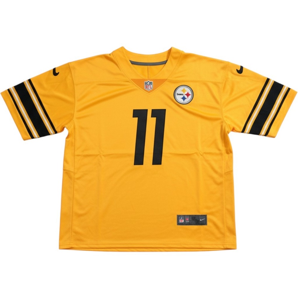 Pittsburgh Steelers Chase Claypool 11 On Field Jersey Yellow Mens XL